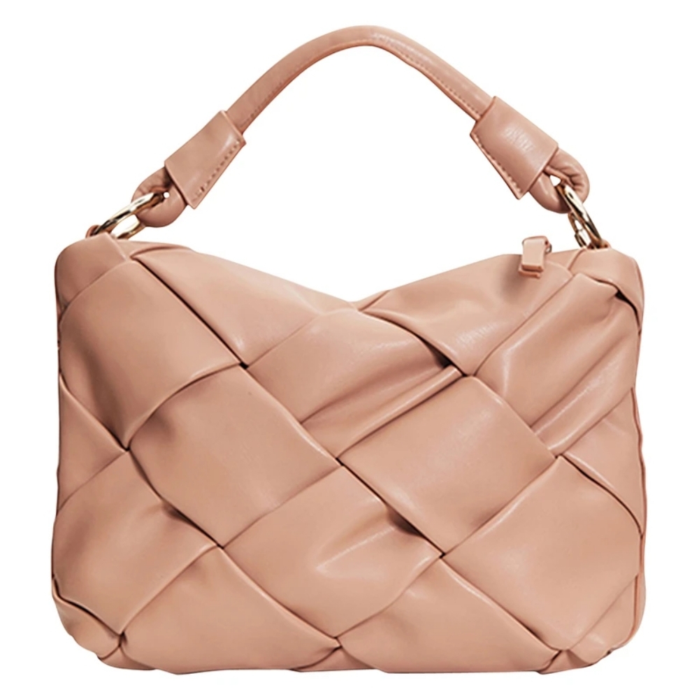 Jules Kae Angelina Woven Vegan Leather Handbag